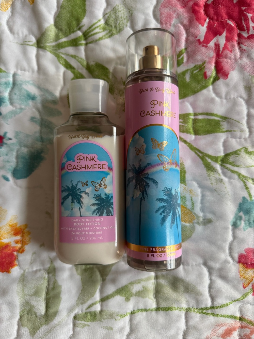 Bath & Body Works Pink Cashmere Body Lotion & Fine Fragrance Mist